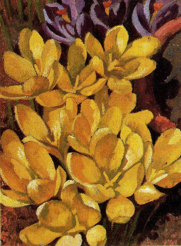 番 红花 Crocuses (1938)，斯坦利·斯宾塞