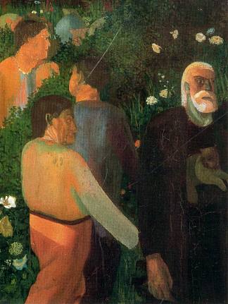 牧羊人中的约阿希姆 Joachim Among the Shepherds (1913)，斯坦利·斯宾塞