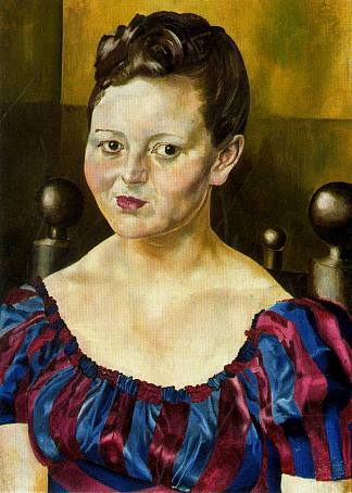 伊丽莎白·温佩里斯小姐的肖像 Portrait of Miss Elizabeth Wimperis，斯坦利·斯宾塞