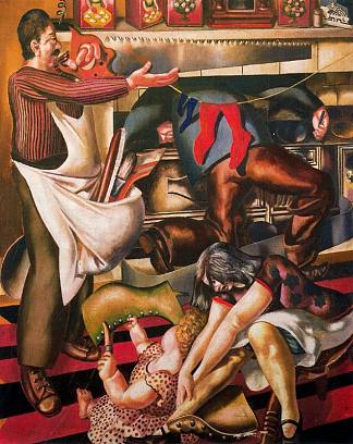 房子里的工人 Workmen In The House (1935)，斯坦利·斯宾塞