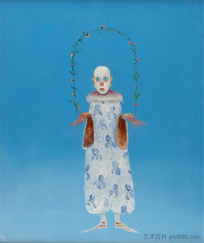 小矮人与红花 Dwarf with Red Flowers (2005)，斯特凡卡蒂亚