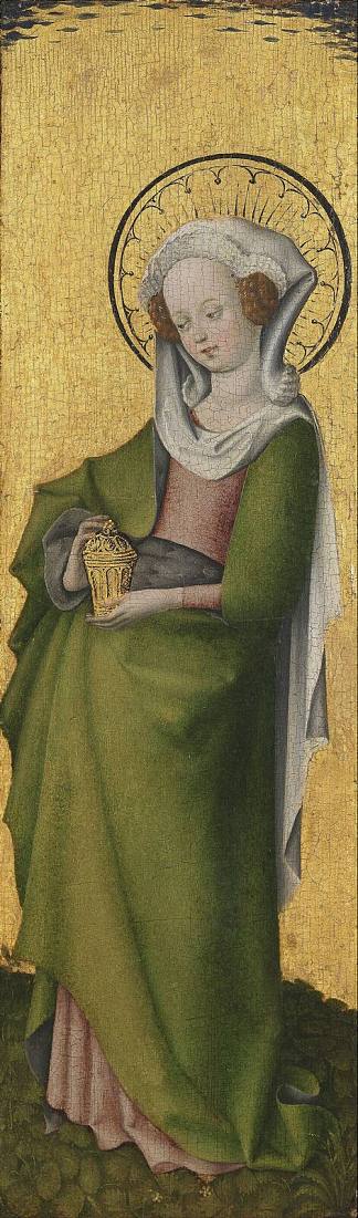 抹大拉的马利亚 Mary Magdalene (c.1445 – c.1450)，斯特凡·洛赫纳