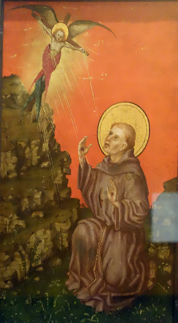 圣弗朗西斯的污名化 Stigmatisation of St. Francis (1445)，斯特凡·洛赫纳