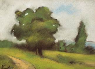 乡村小径（布雷布） Countryside Path (Brebu) (1909)，斯特凡卢契安