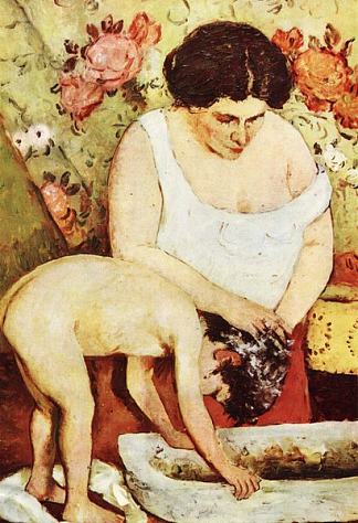 洗头 Hair Washing (1912)，斯特凡卢契安