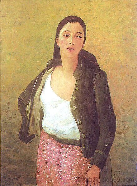 花童萨夫塔 Safta the Flower Girl (1901)，斯特凡卢契安