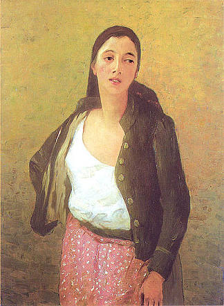 花童萨夫塔 Safta the Flower Girl (1901)，斯特凡卢契安