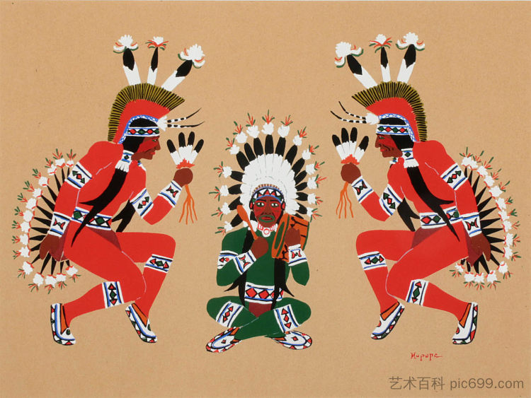 舞蹈仪式 Dance Ceremony (1929)，斯蒂芬·莫波普