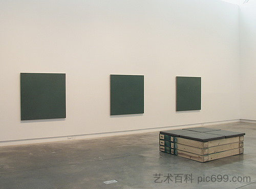 单色绘画：后验原型：平均尺寸 Monochrome Painting: A Posteriori Prototype: Average Size (1994)，斯蒂芬·普里纳