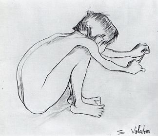 莫里斯·乌特里洛玩弹弓 Maurice Utrillo Playing with a Sling Shot (1895; Paris,France                     )，苏珊娜·瓦拉东