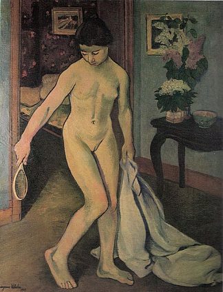 镜子前的裸体 Nude at the Mirror (1909; Paris,France                     )，苏珊娜·瓦拉东