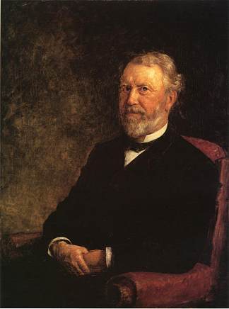 印第安纳州州长阿尔伯特·波特 Albert G. Porter, Governor of Indiana (1885)，T·C·斯蒂尔