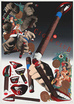 雪茄俱乐部 Cigar Club (1997)，横尾忠则