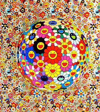 花球 Flower Ball (2002)，村上隆