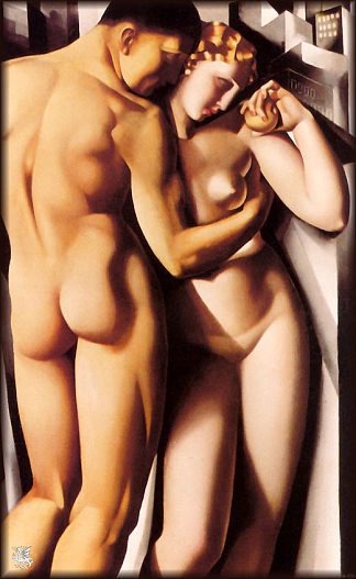 亚当和夏娃 Adam and Eve (1932)，塔玛拉·德·蓝碧嘉