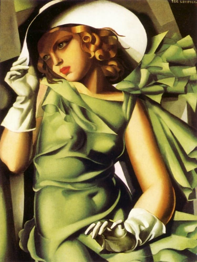 戴手套的女孩 Girl with Gloves (1929)，塔玛拉·德·蓝碧嘉