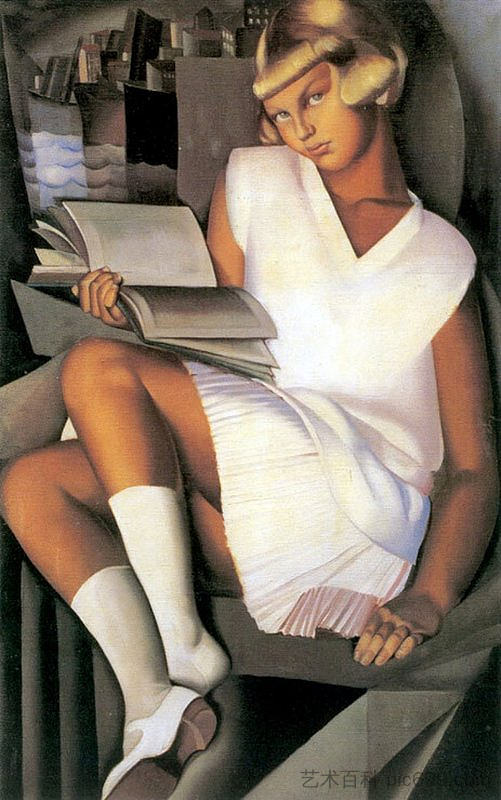 粉色风筝 Kizette in Pink (1926),塔玛拉·德·蓝碧嘉