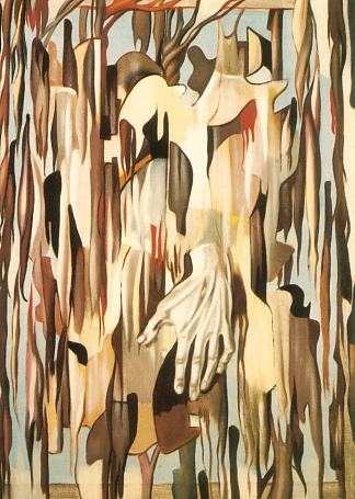 超现实主义之手 Surrealist Hand (1947)，塔玛拉·德·蓝碧嘉