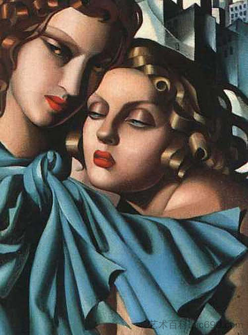 女孩们 The Girls (c.1930)，塔玛拉·德·蓝碧嘉