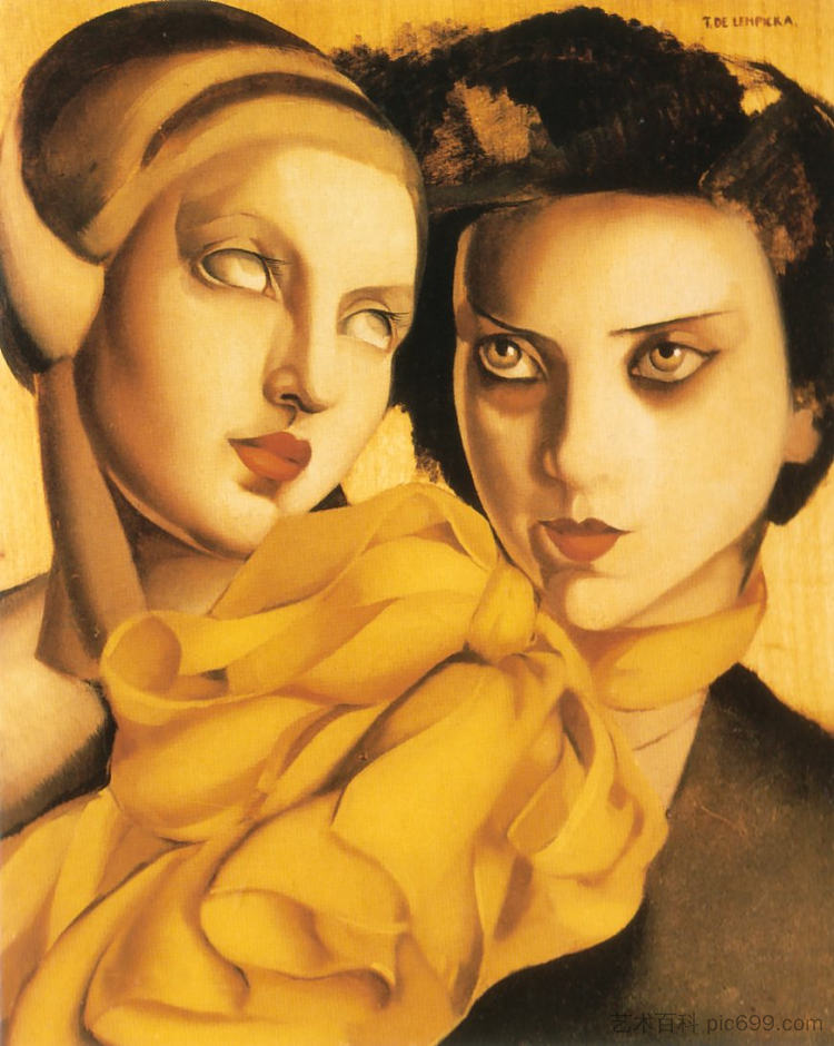 年轻女士 Young Ladies (1927)，塔玛拉·德·蓝碧嘉