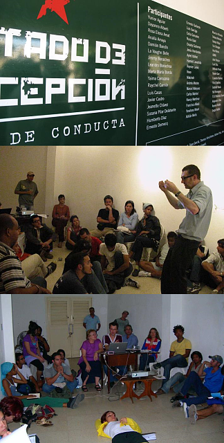 行为艺术主席 Cátedra Arte de Conducta (1998 – 2009; Havana,Cuba                     )，塔尼亚·布鲁格拉