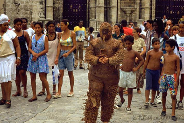 位移 Displacement (1998 - 1999; Cuba  )，塔尼亚·布鲁格拉