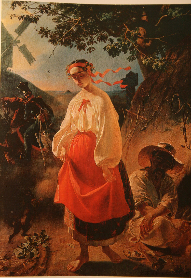 卡特琳娜 Kateryna (1842; Ukraine  )，塔拉斯·舍甫琴科