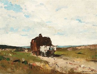 干草采集归来 Return from hay gathering，戒西奥多
