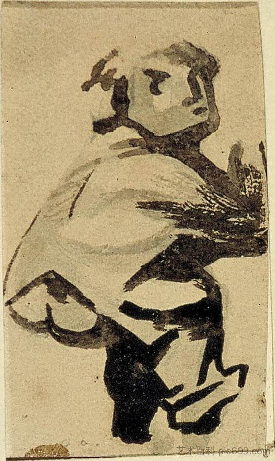 一个孩子 A Child (1904)，特奥·凡·杜斯伯格