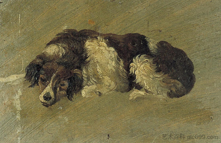 一只狗 A dog (1899)，特奥·凡·杜斯伯格