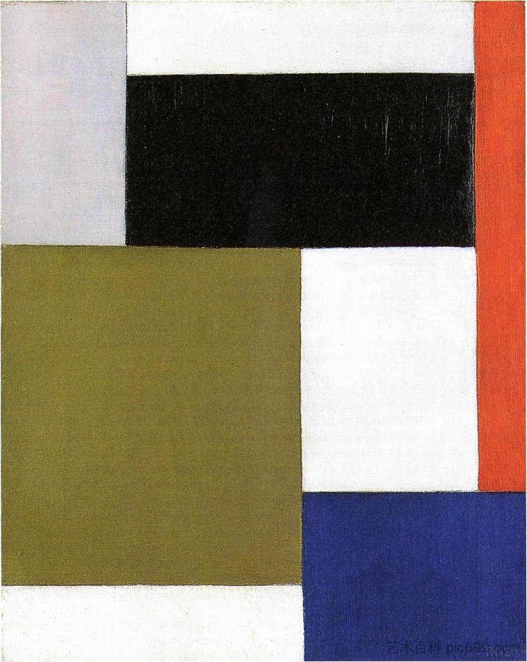 组成 Composition (1923; Germany  )，特奥·凡·杜斯伯格