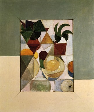 构图三（静物） Composition III (Still life) (1916)，特奥·凡·杜斯伯格