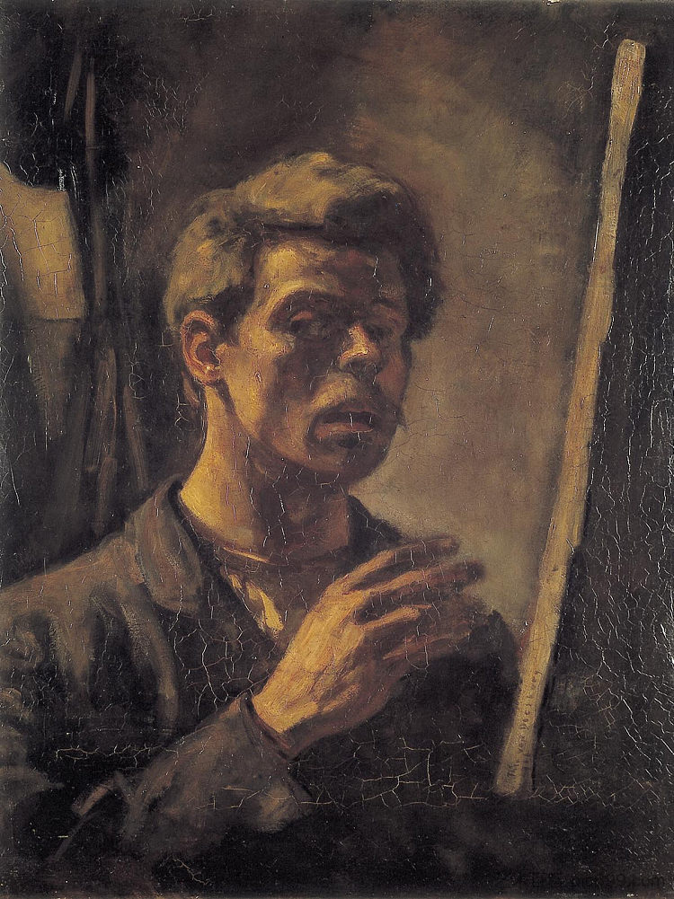 自画像 Self portrait (1906)，特奥·凡·杜斯伯格