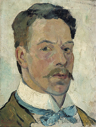 自画像 Self portrait (1913)，特奥·凡·杜斯伯格