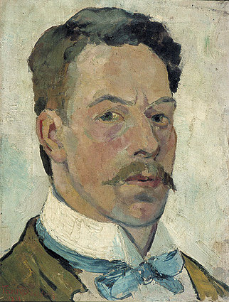 自画像 Self portrait (1913)，特奥·凡·杜斯伯格