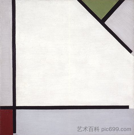 同步计数器组合 Simultaneous Counter Composition (1929; Germany  )，特奥·凡·杜斯伯格