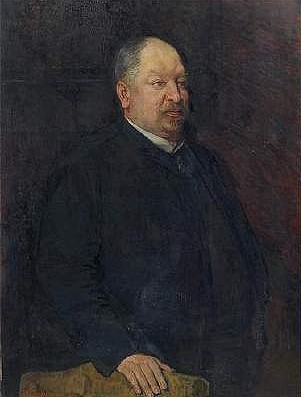 卡米尔·洛朗先生肖像 Portrait of Mr. Camille Laurent (1884)，西奥·凡·莱西尔伯格