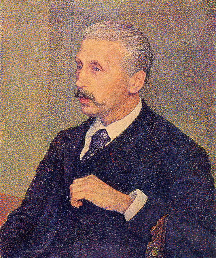 画家叔叔的肖像 Portrait of the Painter's Uncle (1894)，西奥·凡·莱西尔伯格