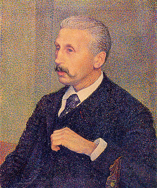 画家叔叔的肖像 Portrait of the Painter’s Uncle (1894)，西奥·凡·莱西尔伯格