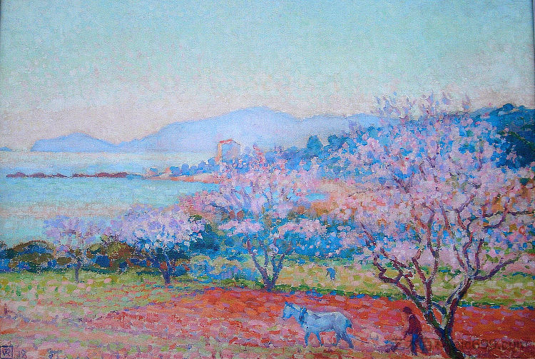 杏仁花 The Almond Flowers (1918)，西奥·凡·莱西尔伯格