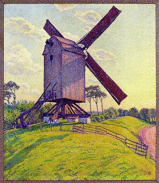 凯尔夫磨坊 The Mill at Kelf (1894)，西奥·凡·莱西尔伯格