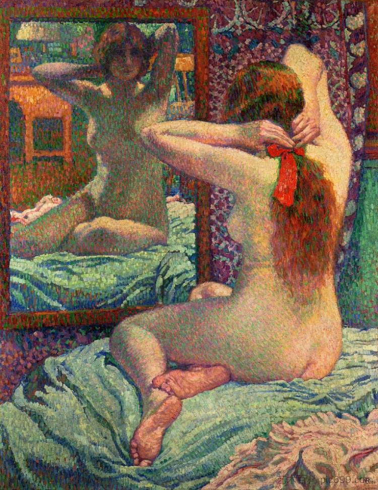 猩红色丝带 The Scarlet Ribbon (1906)，西奥·凡·莱西尔伯格