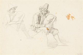 风笛手研究 Studies on a bagpiper (1851)，西奥多·利奥波德·韦勒