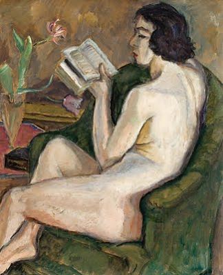 裸体阅读（Nu à la Lecture） Reading Nude (Nu à la Lecture)，西奥多·帕拉迪