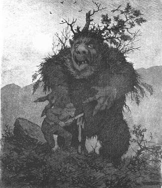 森林巨魔 – 斯科格特罗德 Forest Troll – Skogtrold，蒂奥多·吉特尔森