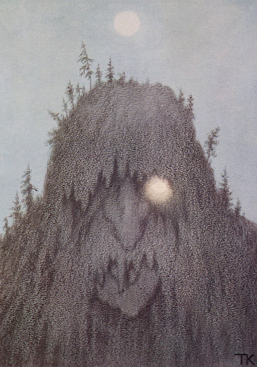 森林巨魔 Forest Troll (1906)，蒂奥多·吉特尔森