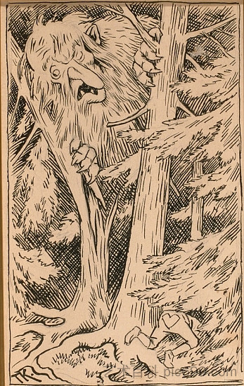 森林巨魔 - 斯科格特巨魔 Forest Troll - Skogtroll,蒂奥多·吉特尔森