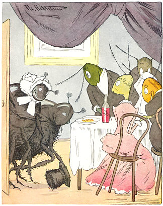 麻烦的家庭关系 Generende Familieforhold (1894)，蒂奥多·吉特尔森