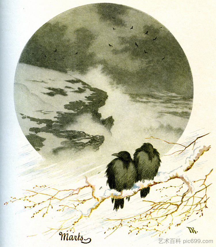 三月 March (1890)，蒂奥多·吉特尔森