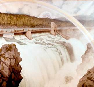 斯维尔格福斯挪威水电 Svelgfoss Norsk Hydro (1908)，蒂奥多·吉特尔森